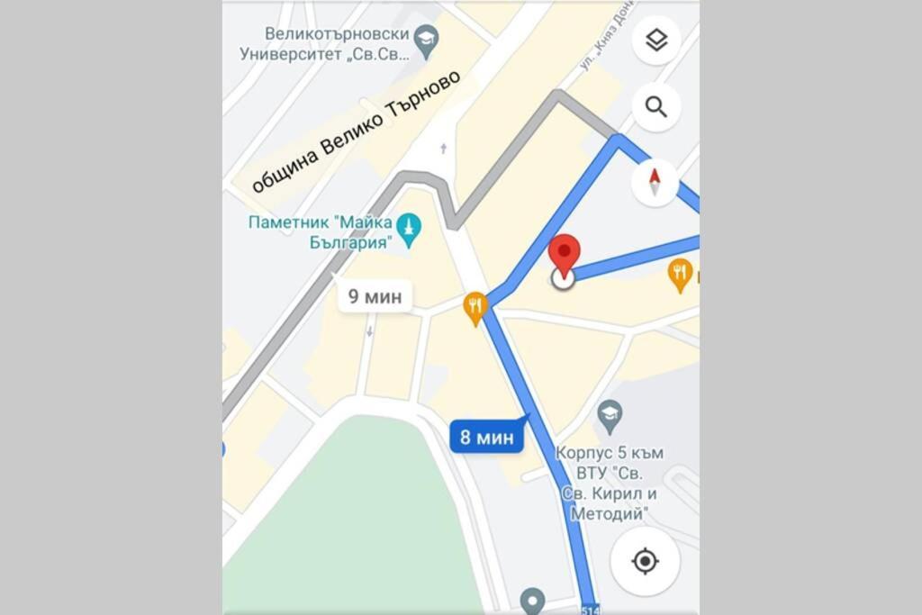 Хотелски Апартамент Стило В Идеалния Център. Veliko Tarnovo Luaran gambar